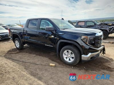 Czwarte zdjęcie samochodu z boku: 2025 GMC SIERRA K1500 VIN:1GTPUAEK3SZ210822 - miniatura