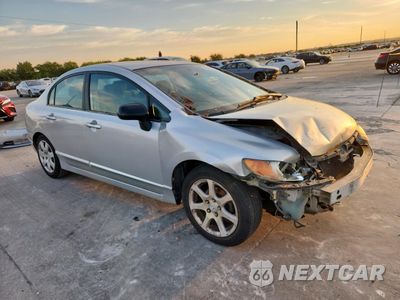 Czwarte zdjęcie samochodu z boku: 2007 HONDA CIVIC LX VIN:1HGFA16527L034922 - miniatura