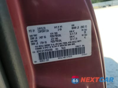 Zdjęcie 12 z 14 samochodu: 1994 DODGE RAM 1500 VIN:3B7HC16Y1RM542358 - miniatura