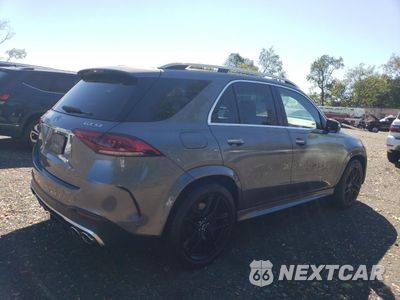 Trzecie zdjęcie samochodu z tyłu: 2021 MERCEDES-BENZ GLE AMG 53 4MATIC VIN:4JGFB6BB6MA321798 - miniatura