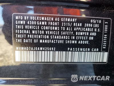 Zdjęcie 12 z 14 samochodu: 2010 VOLKSWAGEN GTI VIN:WVWHD7AJ0AW425692 - miniatura