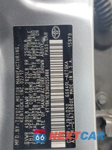 Zdjęcie 13 z 13 samochodu: 2017 TOYOTA AVALON XLE VIN:4T1BK1EB3HU255888 - miniatura