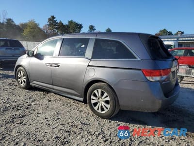 Drugie zdjęcie samochodu z przodu: 2015 HONDA ODYSSEY EX VIN:5FNRL5H42FB043512 - miniatura
