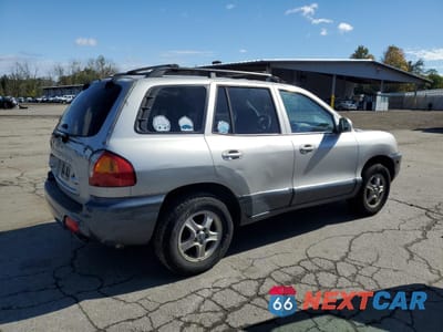 Trzecie zdjęcie samochodu z tyłu: 2003 HYUNDAI SANTA FE GL VIN:KM8SB12B43U553900 - miniatura