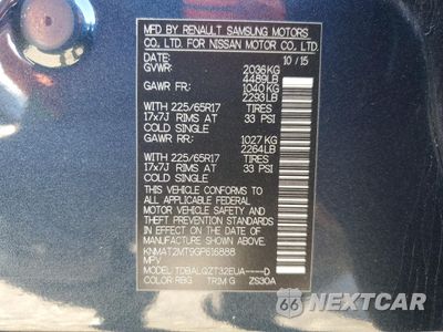 Zdjęcie 14 z 14 samochodu: 2016 NISSAN ROGUE S VIN:KNMAT2MT9GP616888 - miniatura