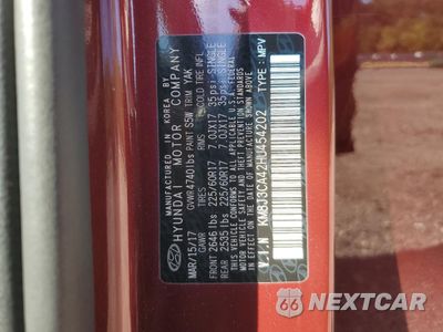 Zdjęcie 13 z 14 samochodu: 2017 HYUNDAI TUCSON LIMITED VIN:KM8J3CA42HU454202 - miniatura