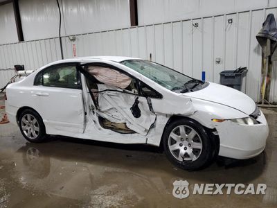 Czwarte zdjęcie samochodu z boku: 2008 HONDA CIVIC LX VIN:2HGFA16578H350556 - miniatura