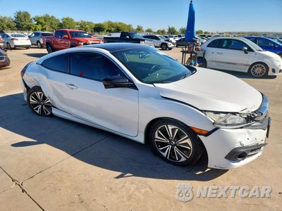 Czwarte zdjęcie samochodu z boku: 2018 HONDA CIVIC EX VIN:2HGFC3B39JH355340 - miniatura