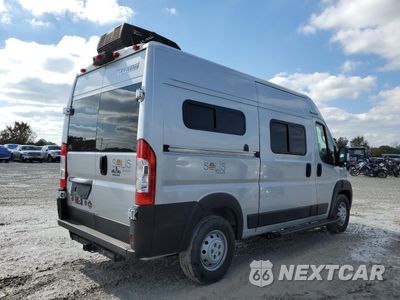 Czwarte zdjęcie samochodu z boku: 2021 RAM PROMASTER 1500 1500 HIGH VIN:3C6LRVBG1ME569325 - miniatura