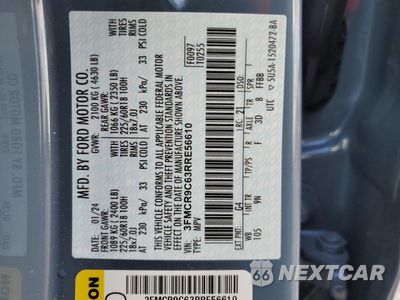 Zdjęcie 13 z 14 samochodu: 2024 FORD BRONCO SPORT OUTER BANKS VIN:3FMCR9C63RRE56610 - miniatura