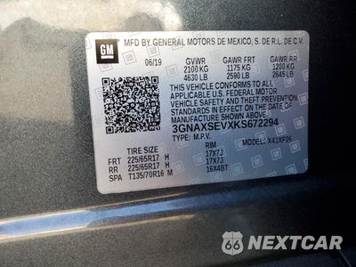Zdjęcie 12 z 14 samochodu: 2019 CHEVROLET EQUINOX LS VIN:3GNAXSEVXKS672294 - miniatura