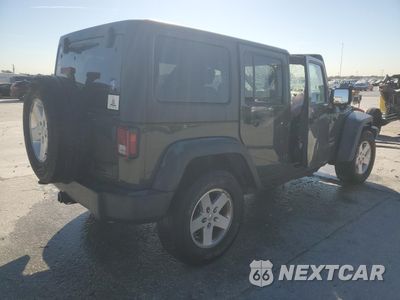 Trzecie zdjęcie samochodu z tyłu: 2015 JEEP WRANGLER UNLIMITED SPORT VIN:1C4BJWDGXFL760931 - miniatura