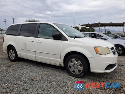 Czwarte zdjęcie samochodu z boku: 2012 DODGE GRAND CARAVAN SE VIN:2C4RDGBG0CR351712 - miniatura