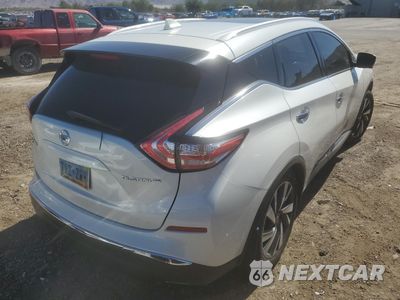 Trzecie zdjęcie samochodu z tyłu: 2018 NISSAN MURANO S VIN:5N1AZ2MG3JN163786 - miniatura