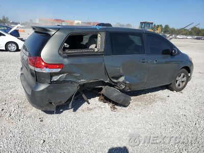 Trzecie zdjęcie samochodu z tyłu: 2012 TOYOTA SIENNA BASE VIN:5TDKA3DC3CS013743 - miniatura