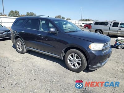 Czwarte zdjęcie samochodu z boku: 2013 DODGE DURANGO CREW VIN:1C4RDHDG0DC673666 - miniatura