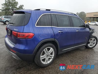 Trzecie zdjęcie samochodu z tyłu: 2021 MERCEDES-BENZ GLB 250 4MATIC VIN:W1N4M4HB4MW118616 - miniatura