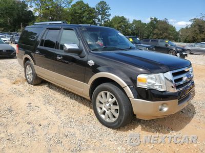 Czwarte zdjęcie samochodu z boku: 2014 FORD EXPEDITION EL XLT VIN:1FMJK1H55EEF14288 - miniatura