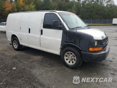 Czwarte zdjęcie samochodu z boku: 2011 CHEVROLET EXPRESS G1500 VIN:1GCSGAFX3B1135632 - miniatura