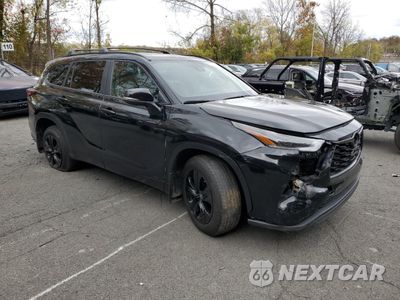 Czwarte zdjęcie samochodu z boku: 2024 TOYOTA HIGHLANDER HYBRID XLE VIN:5TDKBRCH7RS625577 - miniatura