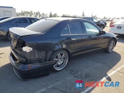 Trzecie zdjęcie samochodu z tyłu: 2003 MERCEDES-BENZ C 240 VIN:WDBRF61J93F296751 - miniatura