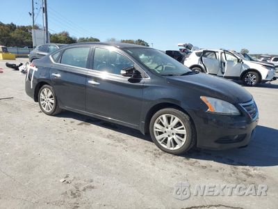 Czwarte zdjęcie samochodu z boku: 2014 NISSAN SENTRA S VIN:3N1AB7AP6EY336268 - miniatura