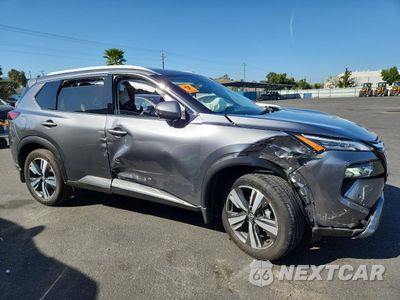Czwarte zdjęcie samochodu z boku: 2025 NISSAN ROGUE SL VIN:JN8BT3CB8SW141174 - miniatura