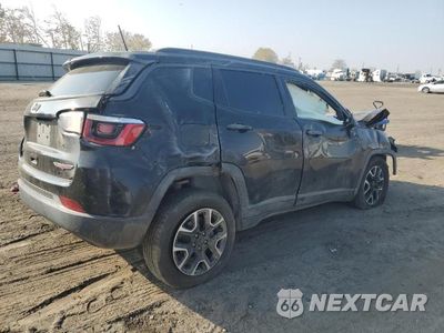 Trzecie zdjęcie samochodu z tyłu: 2019 JEEP COMPASS TRAILHAWK VIN:3C4NJDDB7KT849277 - miniatura