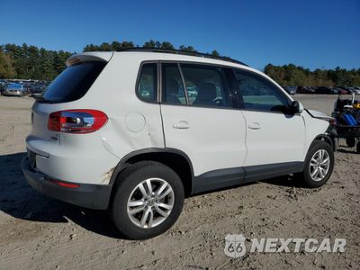 Trzecie zdjęcie samochodu z tyłu: 2017 VOLKSWAGEN TIGUAN S VIN:WVGBV7AX8HK012214 - miniatura