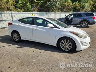 Czwarte zdjęcie samochodu z boku: 2014 HYUNDAI ELANTRA SE VIN:5NPDH4AE4EH462423 - miniatura