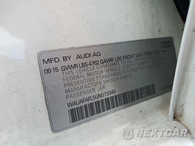 Zdjęcie 12 z 12 samochodu: 2016 AUDI A4 PREMIUM S-LINE VIN:WAUAFAFL5GN013346 - miniatura