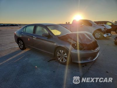 Czwarte zdjęcie samochodu z boku: 2014 HONDA ACCORD LX VIN:1HGCR2F35EA166484 - miniatura