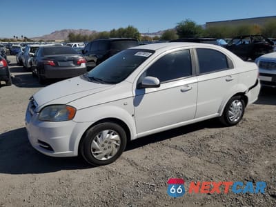 2007 CHEVROLET AVEO BASE KL1TD56697B180806 - główne zdjęcie licytacji z USA - miniatura