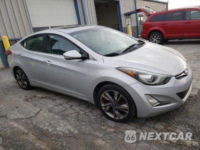 Czwarte zdjęcie samochodu z boku: 2014 HYUNDAI ELANTRA SE VIN:KMHDH4AE4EU034532 - miniatura