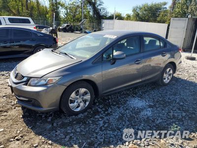 2013 HONDA CIVIC LX 19XFB2F55DE276349 - główne zdjęcie licytacji z USA - miniatura