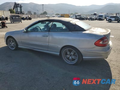 Drugie zdjęcie samochodu z przodu: 2005 MERCEDES-BENZ CLK 500 VIN:WDBTK75G05T035499 - miniatura