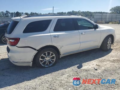 Trzecie zdjęcie samochodu z tyłu: 2018 DODGE DURANGO CITADEL VIN:1C4SDHET5JC226453 - miniatura