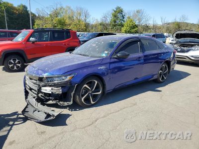 2018 HONDA ACCORD SPORT 1HGCV1F35JA021087 - główne zdjęcie licytacji z USA - miniatura