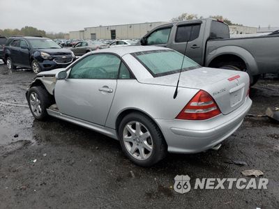 Drugie zdjęcie samochodu z przodu: 2002 MERCEDES-BENZ SLK 230 KOMPRESSOR VIN:WDBKK49F42F261969 - miniatura