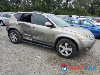 Czwarte zdjęcie samochodu z boku: 2004 NISSAN MURANO SL VIN:JN8AZ08T14W225513 - miniatura