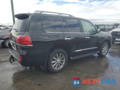 Trzecie zdjęcie samochodu z tyłu: 2011 LEXUS LX 570 VIN:JTJHY7AX6B4080588 - miniatura