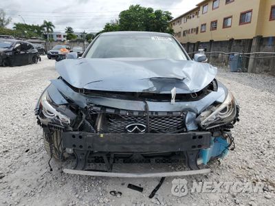 Piąte zdjęcie samochodu w środku: 2018 INFINITI Q50 LUXE VIN:JN1EV7AP2JM590372 - miniatura