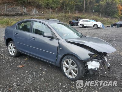 Czwarte zdjęcie samochodu z boku: 2008 MAZDA 3 I VIN:JM1BK32G581123460 - miniatura