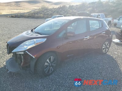 2017 NISSAN LEAF S 1N4BZ0CP5HC305257 - główne zdjęcie licytacji z USA - miniatura