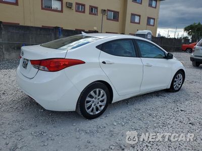 Trzecie zdjęcie samochodu z tyłu: 2012 HYUNDAI ELANTRA GLS VIN:5NPDH4AE9CH126618 - miniatura