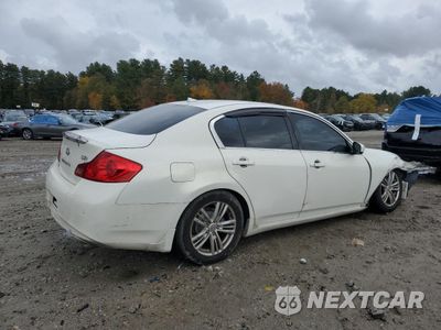 Trzecie zdjęcie samochodu z tyłu: 2011 INFINITI G37 VIN:JN1CV6AR3BM353913 - miniatura