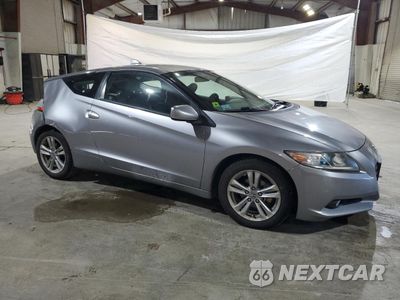 Czwarte zdjęcie samochodu z boku: 2011 HONDA CR-Z EX VIN:JHMZF1D61BS008267 - miniatura