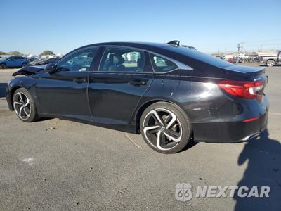 Drugie zdjęcie samochodu z przodu: 2019 HONDA ACCORD SPORT VIN:1HGCV2F37KA020482 - miniatura