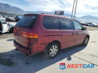 Trzecie zdjęcie samochodu z tyłu: 2004 HONDA ODYSSEY EX VIN:5FNRL18844B149579 - miniatura
