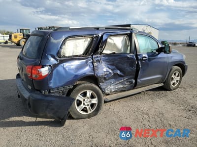 Trzecie zdjęcie samochodu z tyłu: 2008 TOYOTA SEQUOIA SR5 VIN:5TDZY64AX8S000330 - miniatura